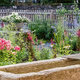 Garten des Jahres alte Tränke