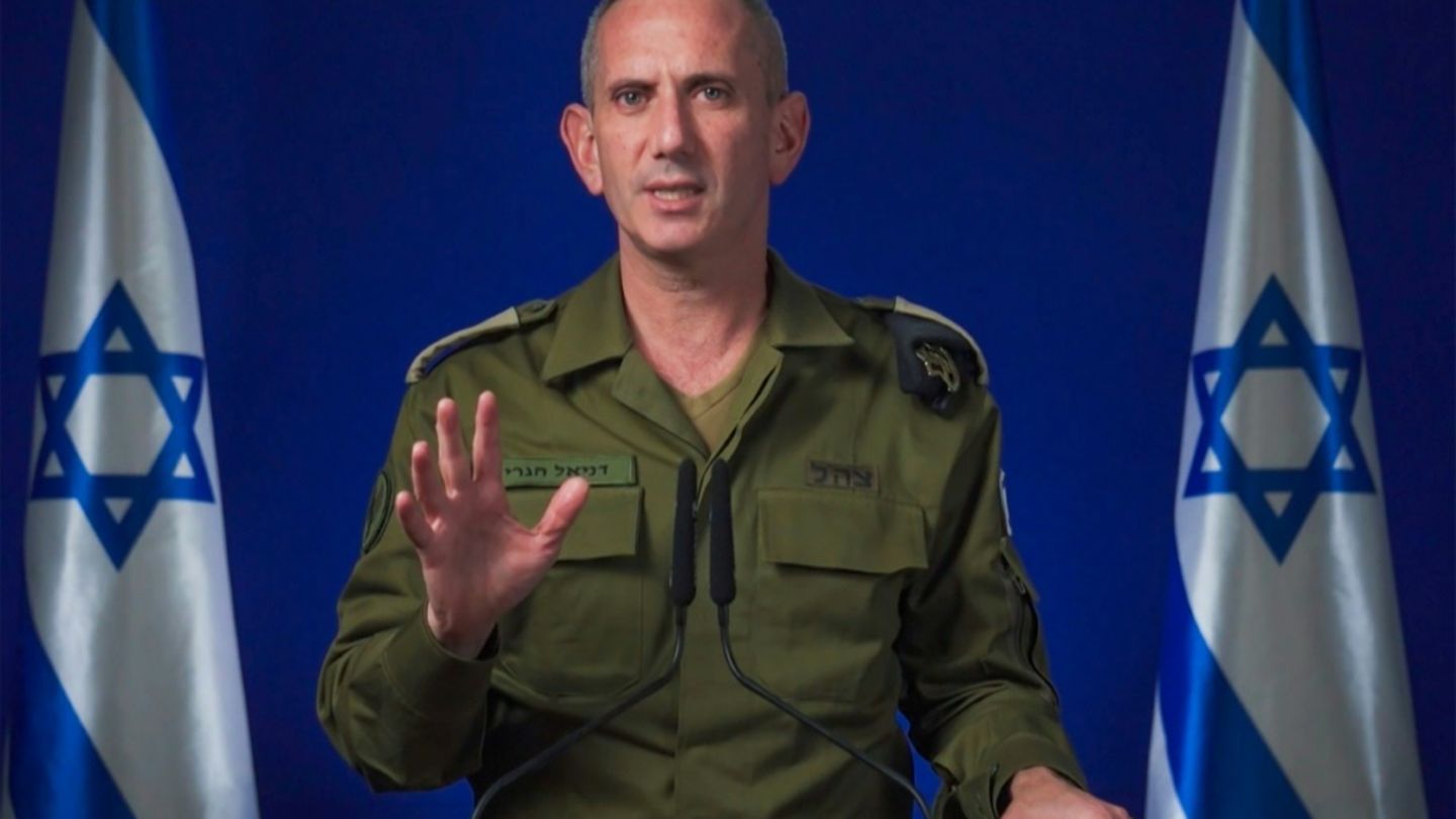 Israels Armeesprecher Daniel Hagari