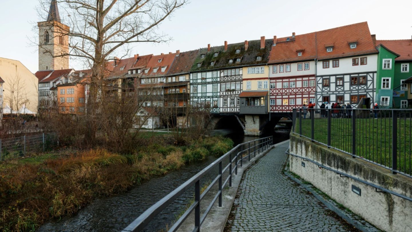Krämerbrücke in Erfurt