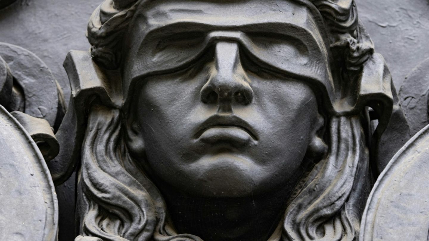Darstellung der Göttin Justitia