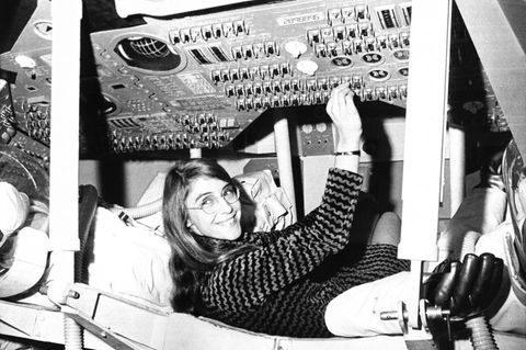 Margaret Hamilton bei der Apollo 11-Mission