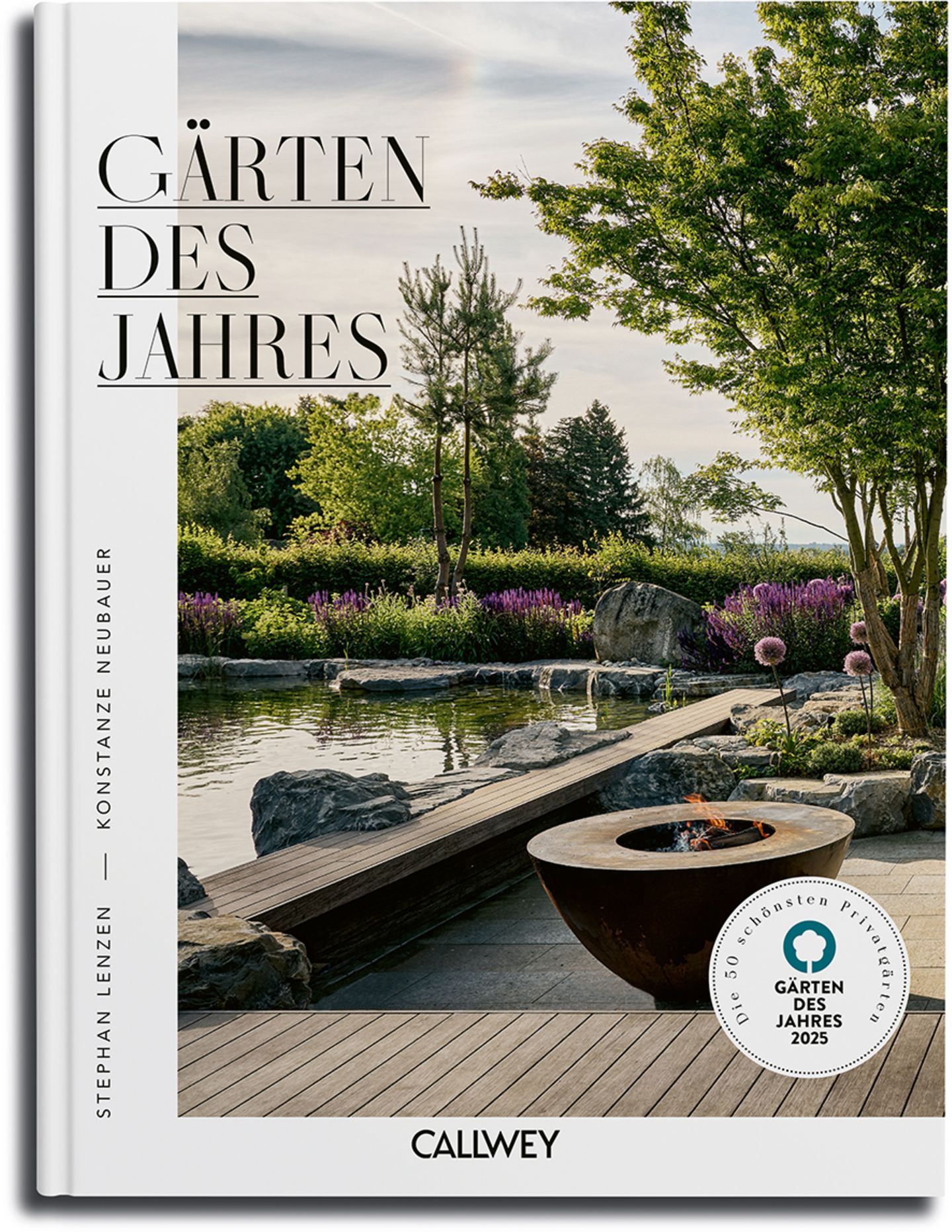 Buchcover Gärten des Jahres