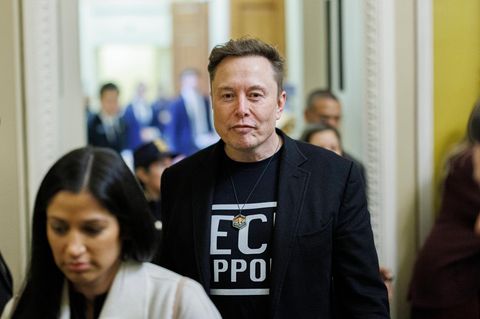 Elon Musk im Kapitol