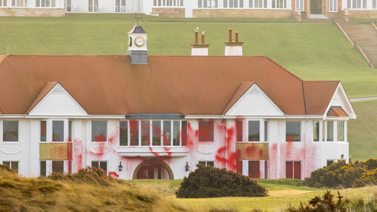 Der Golfklub im schottischen Turnberry ist im Besitz von Donald Trump