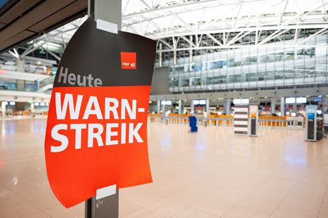 Am Flughafen Hamburg herrscht Stillstand