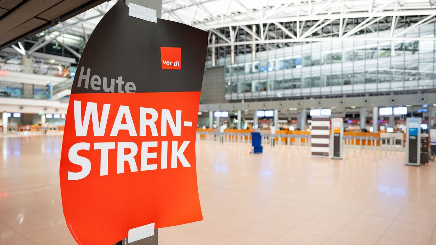 Am Flughafen Hamburg herrscht Stillstand