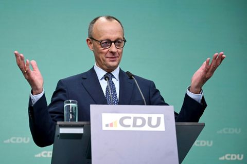 CDU-Chef Friedrich Merz