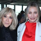 Cameron Diaz neben Brigitte Macron bei der Show von Stella McCartney