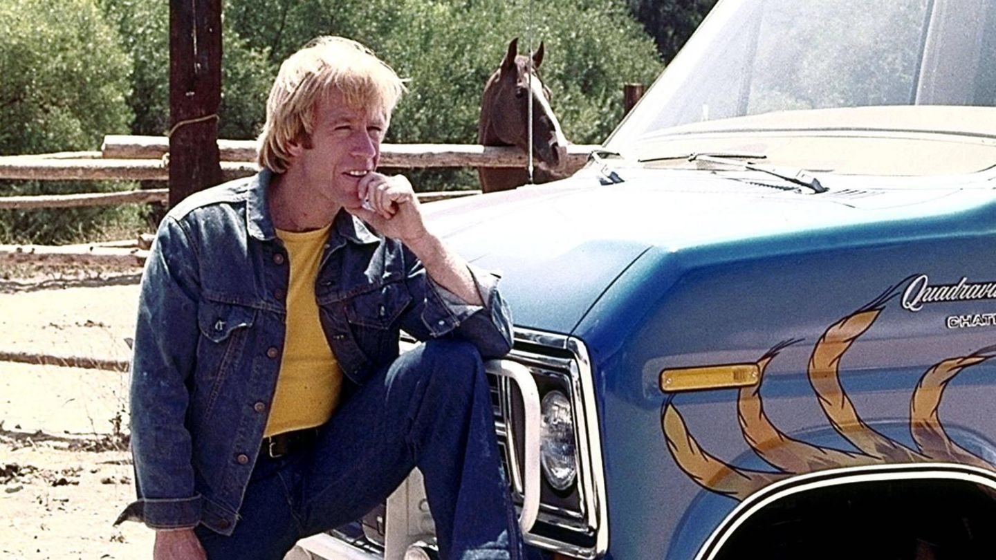 Chuck Norris hat nach seiner Geburt seine Mutter heimgefahren!    (1977 spielte Chuck Norris in "Breaker! Breaker!" einen Trucker, der sich gegen Polizeiwillkür zur Wehr setzt)