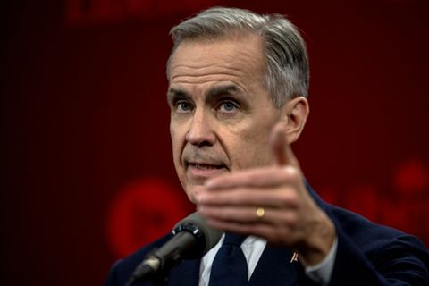 Mark Carney am 25. Februar in Montréal