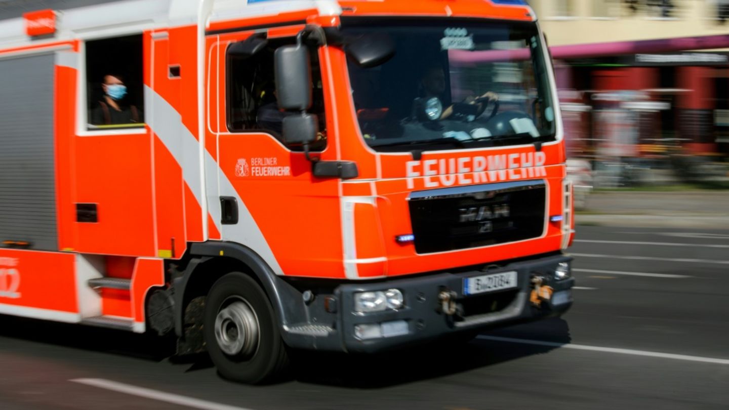 Einsatzwagen der Feuerwehr