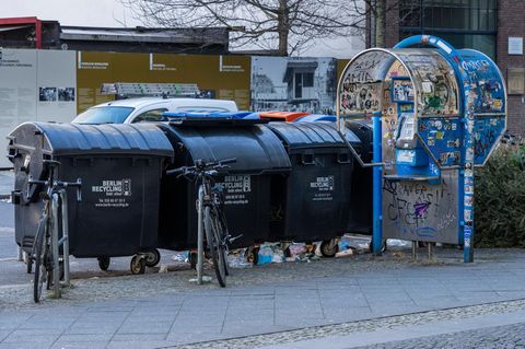 Müllcontainer in Berlin