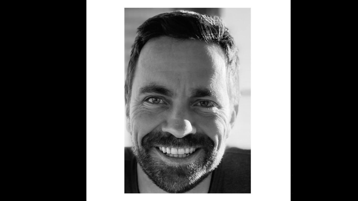 Steffen Disch: Schwarz-Weiß-Porträt des TV-Kochs