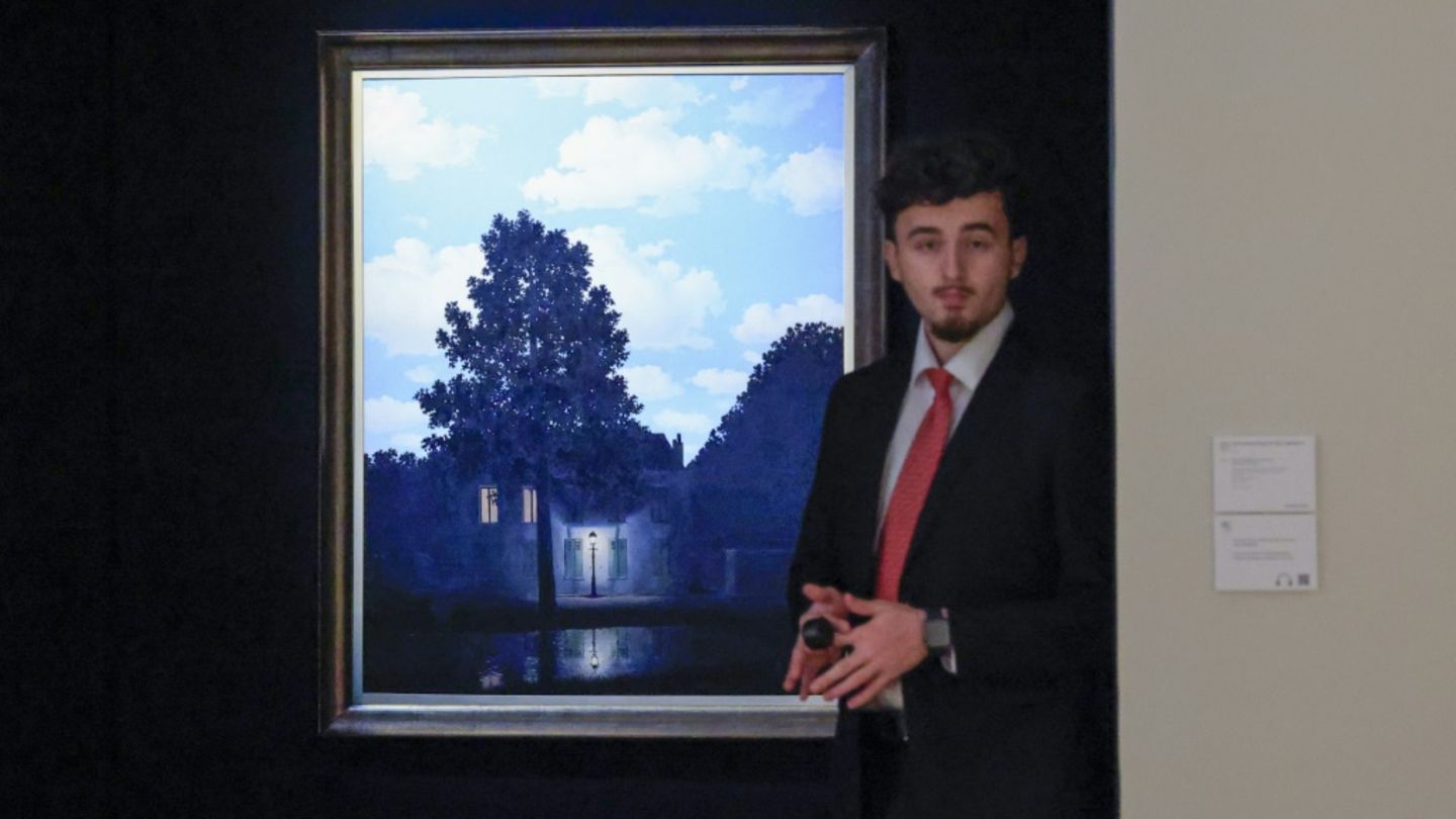 Auktion von Magritte-Werk für 121 Millionen Dollar bei Christie's in New York