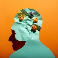 Das Gehirn nutzt Tricks, um sein Altern zu kompensieren.   