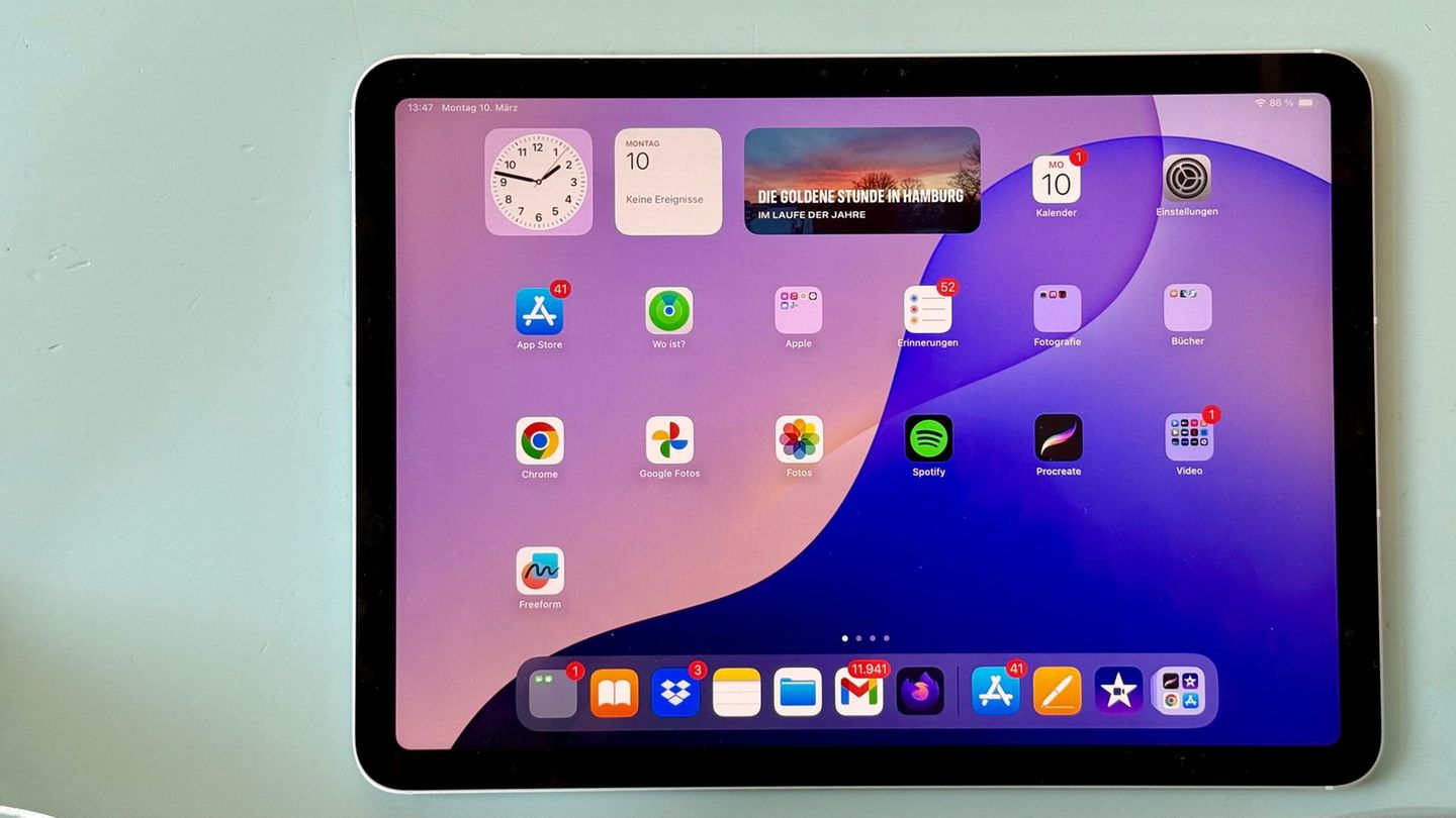 iPad Air M3 Test