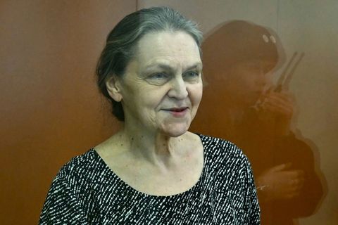 Die russische Journalistin Nadeschda Keworkowa