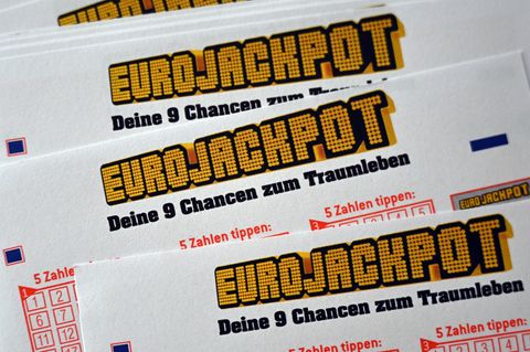 Lotto-Spielscheine für den Eurojackpot