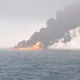 Flammenmeer Stena Immaculate