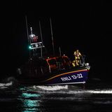 Einsatzboot der britischen Küstenwache