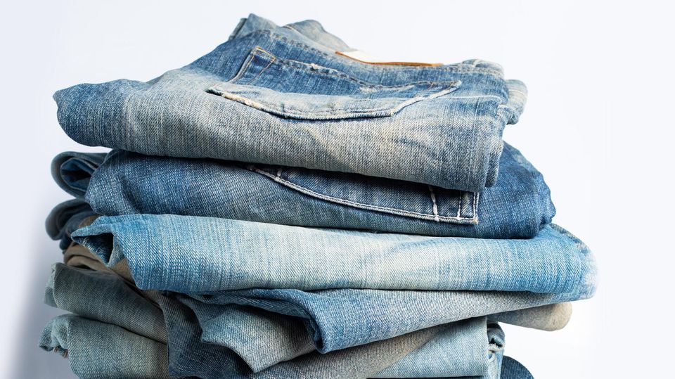 Stapel Jeanshosen Stapel Jeanshosen