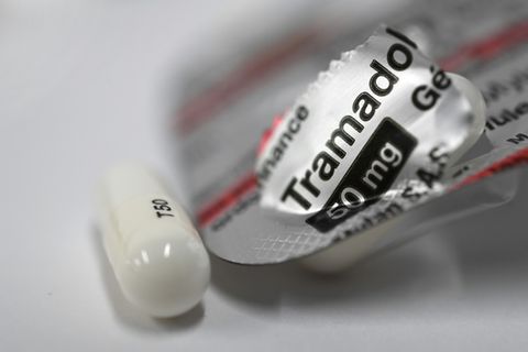 Kapsel mit dem Opioid Tramadol