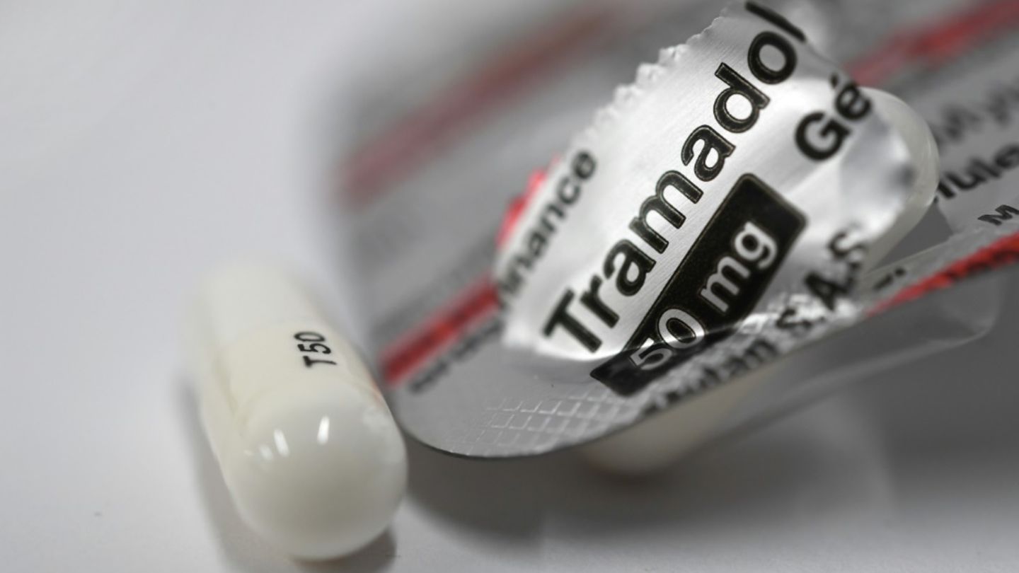 Kapsel mit dem Opioid Tramadol