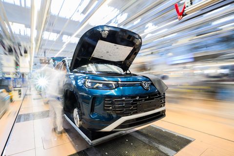 VW-Produktion im Wolfsburger Stammwerk