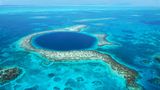 Das Great Blue Hole in Belize