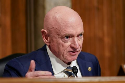 Der demokratische Senator und Ex-Astronaut Mark Kelly