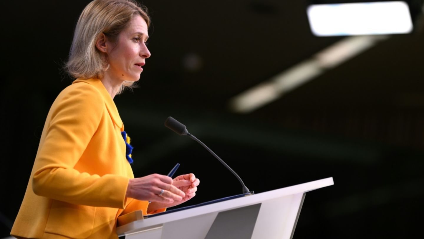 Die EU-Außenbeauftragte Kaja Kallas