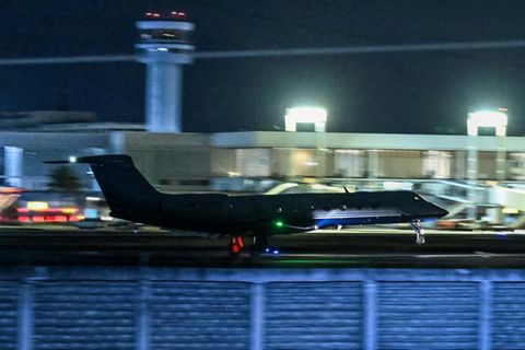 Flugzeug mit Rodrigo Duterte an Bord