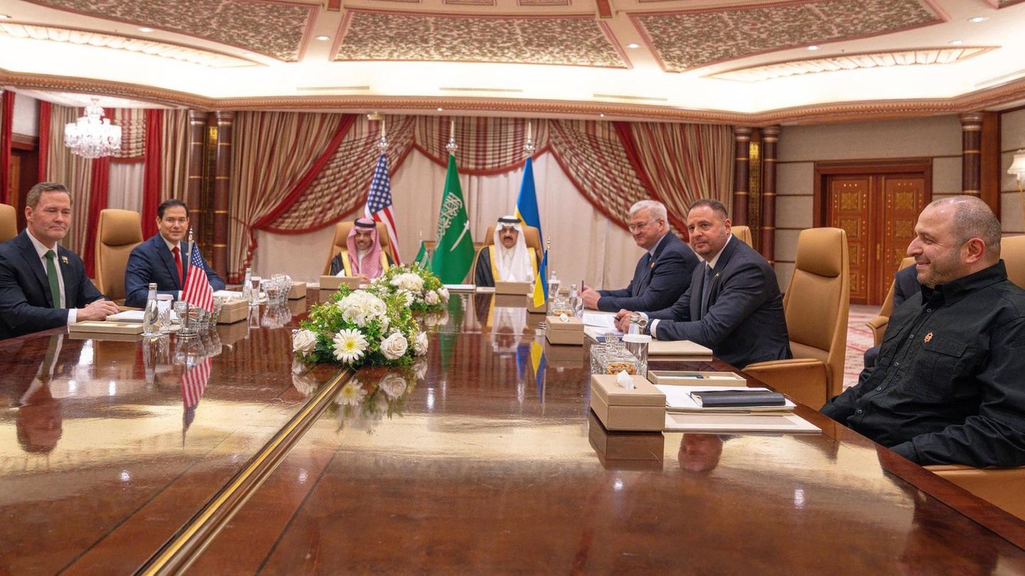 Treffen zwischen den USA und der Ukraine in Saudi-Arabien