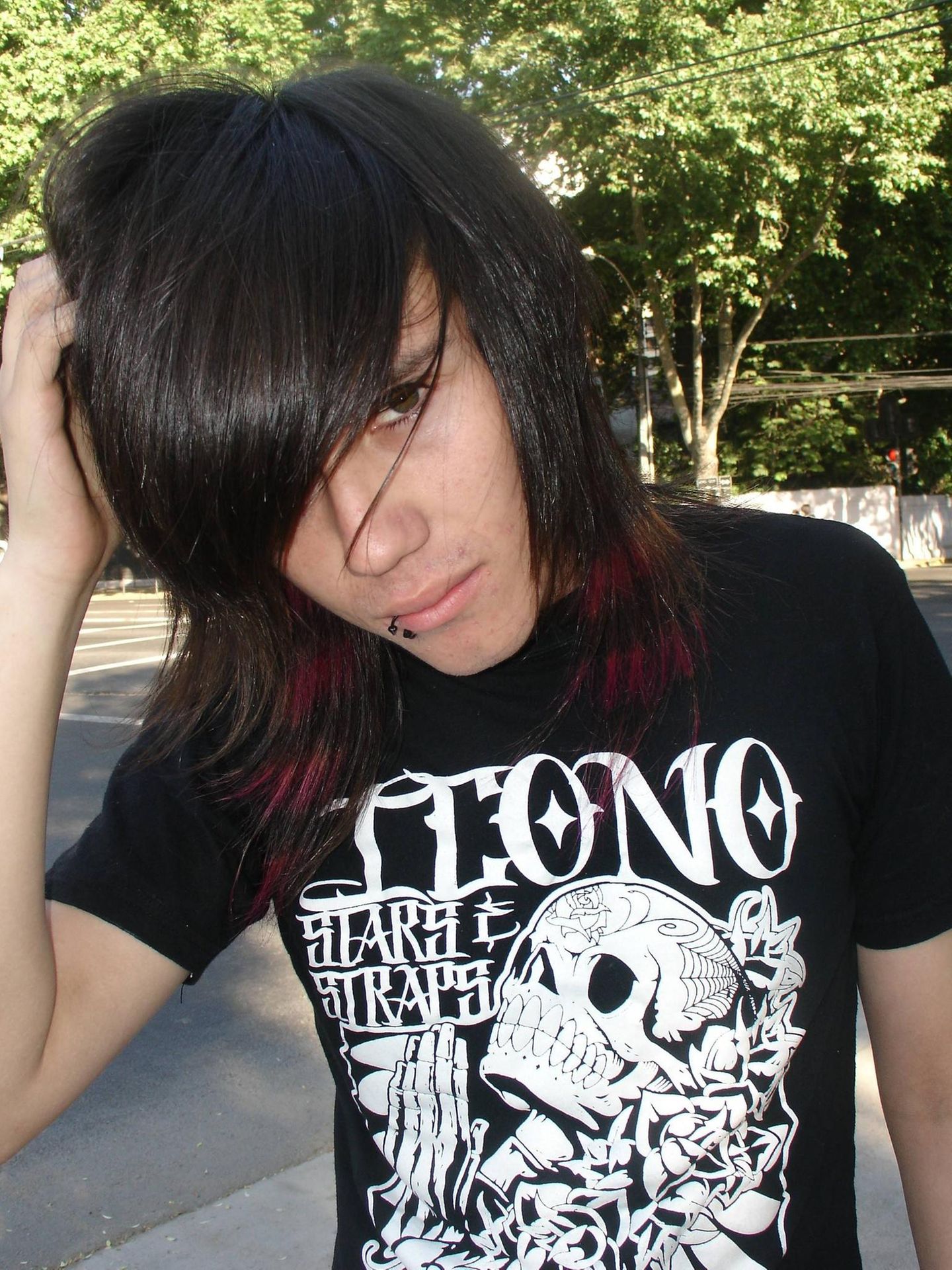 Die Emo-Frisur