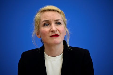 Linken-Chefin Ines Schwerdtner