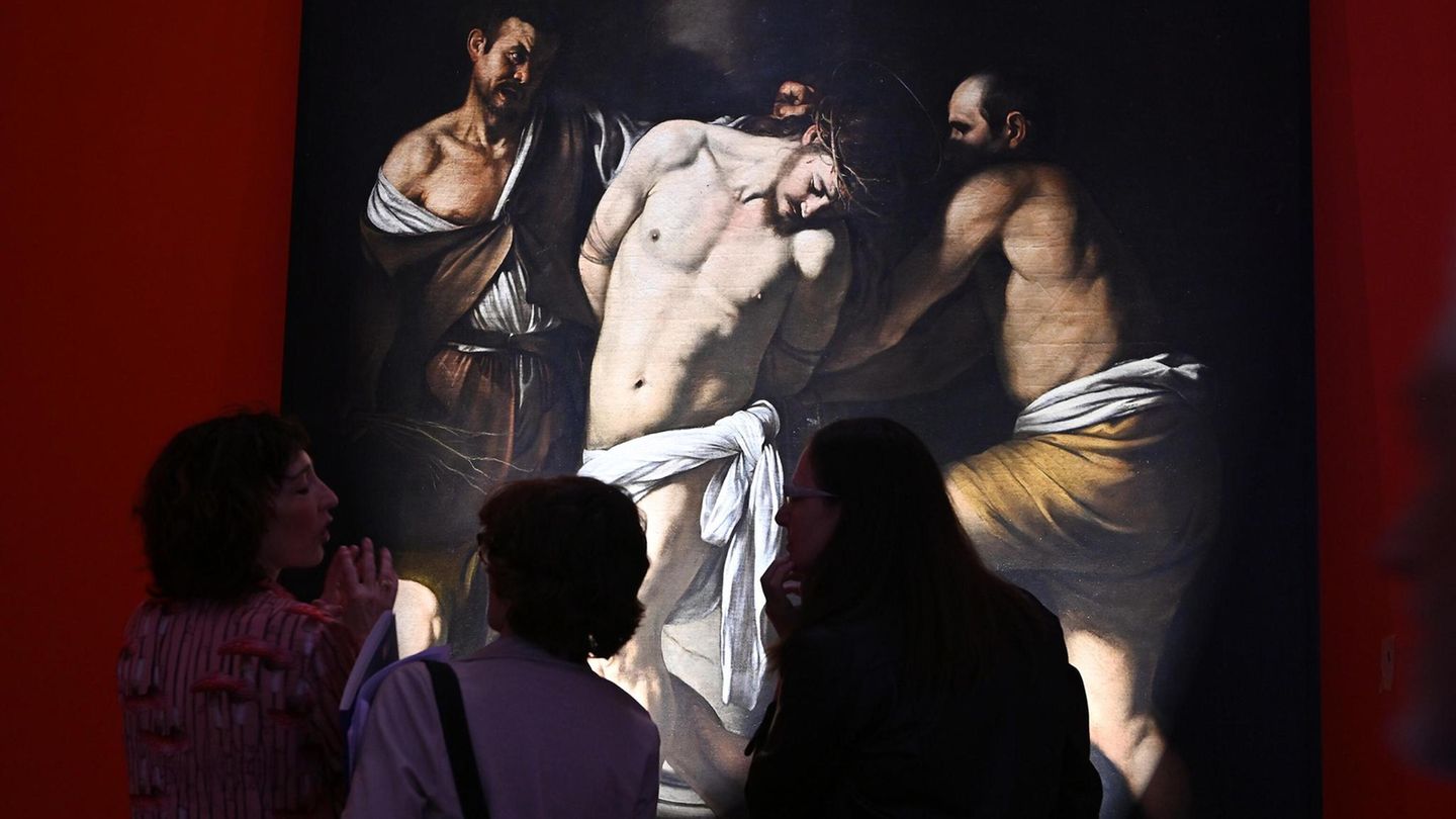 Caravaggio: "Die Geisselung Christi" (1607)