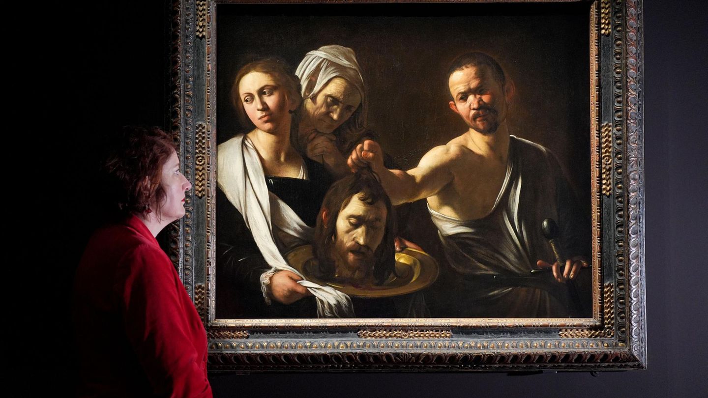 Caravaggio: "Salome mit dem Kopf Johannes des Täufers" (1609)