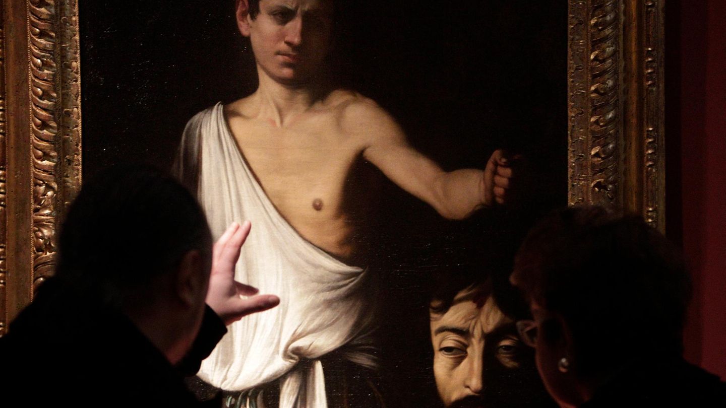 Caravaggio: "David mit dem Kopf Goliaths" (1610)