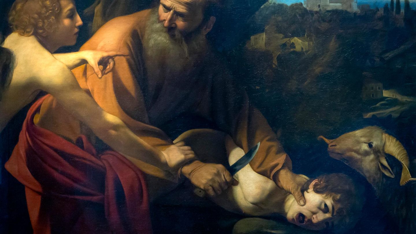 Caravaggio: "Die Opferung Isaaks" (1603)