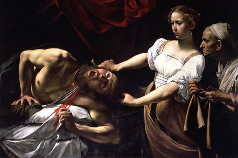 Caravaggio: "Judith und Holofernes" (1599)