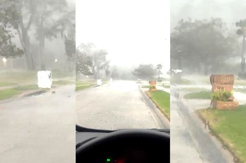 Florida: Frau filmt Tornado aus nächster Nähe