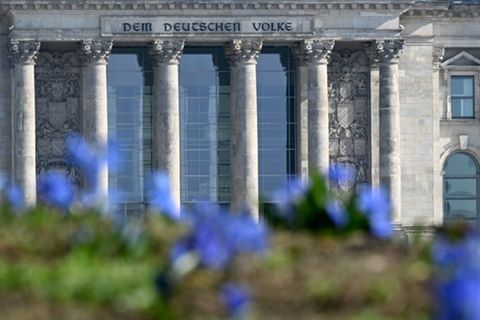 Gebäude des Bundestags in Berlin
