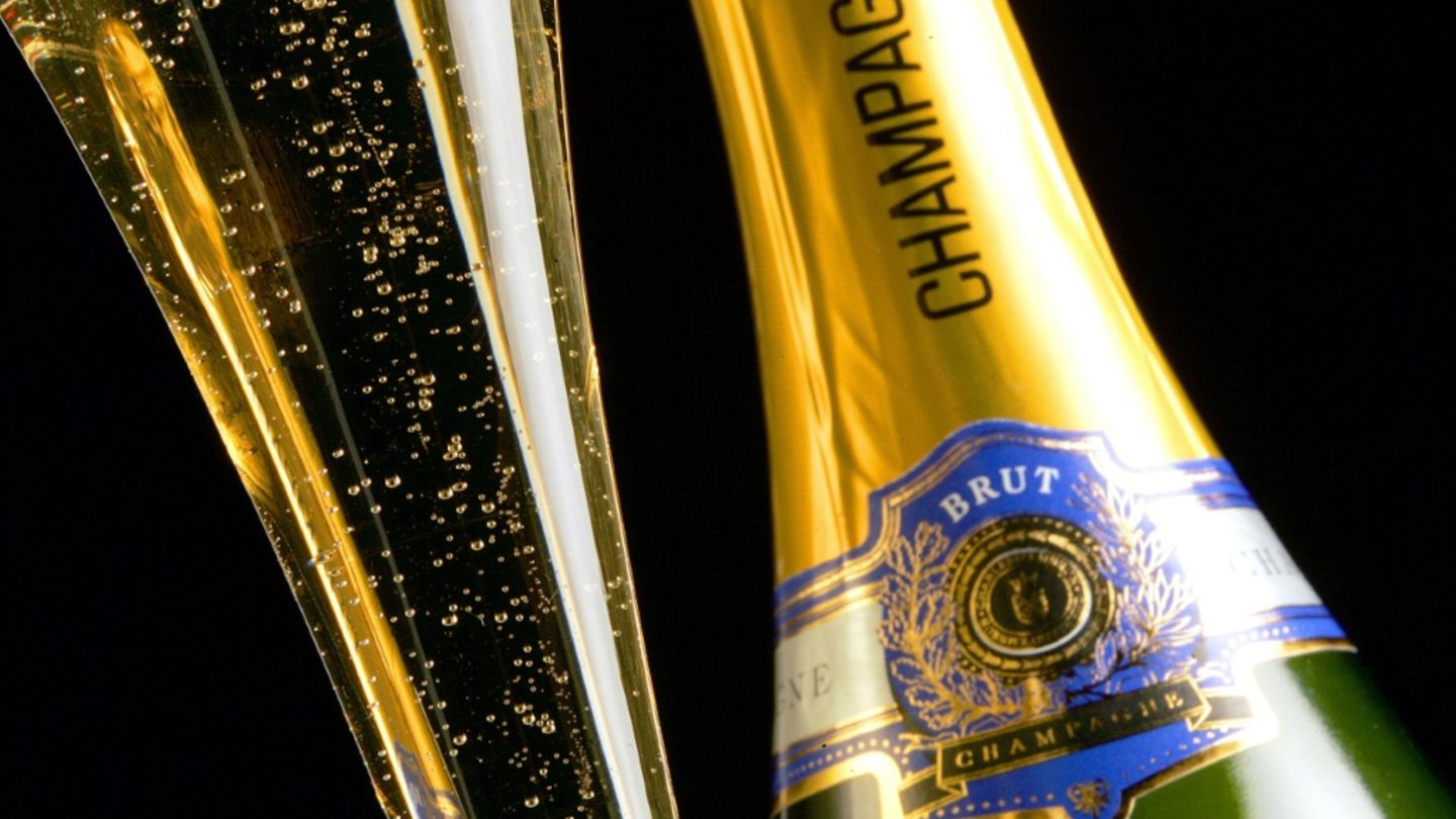 Champagner-Flasche