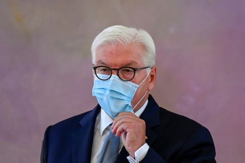 Steinmeier während der Corona-Pandemie