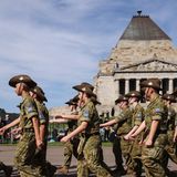 Angehörige der Armee in Australien