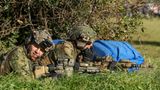 Soldaten bei einer Übung in Kroatien