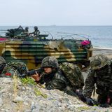 Marinesoldaten in Südkorea