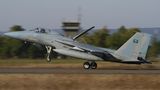 Eine F-15 der Luftwaffe von Saudi-Arabien