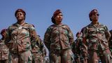 Soldatinnen der Streitkräfte von Südafrika
