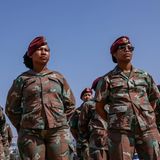 Soldatinnen der Streitkräfte von Südafrika